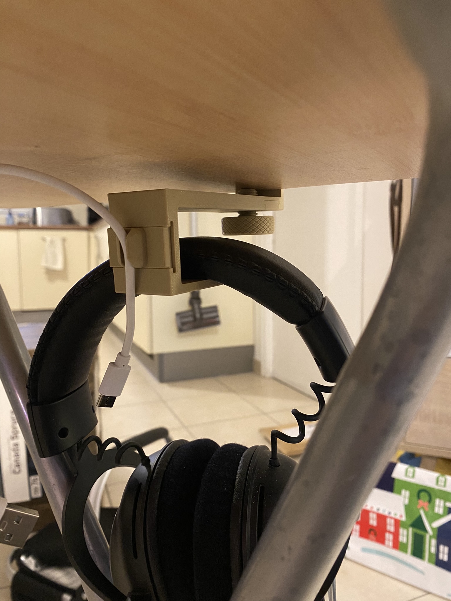 Headset holder par SuperSlip Téléchargez gratuitement un modèle STL