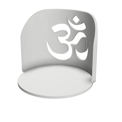 Om Diya Holder – Sacred Light Stand for Diwali & Home Décor