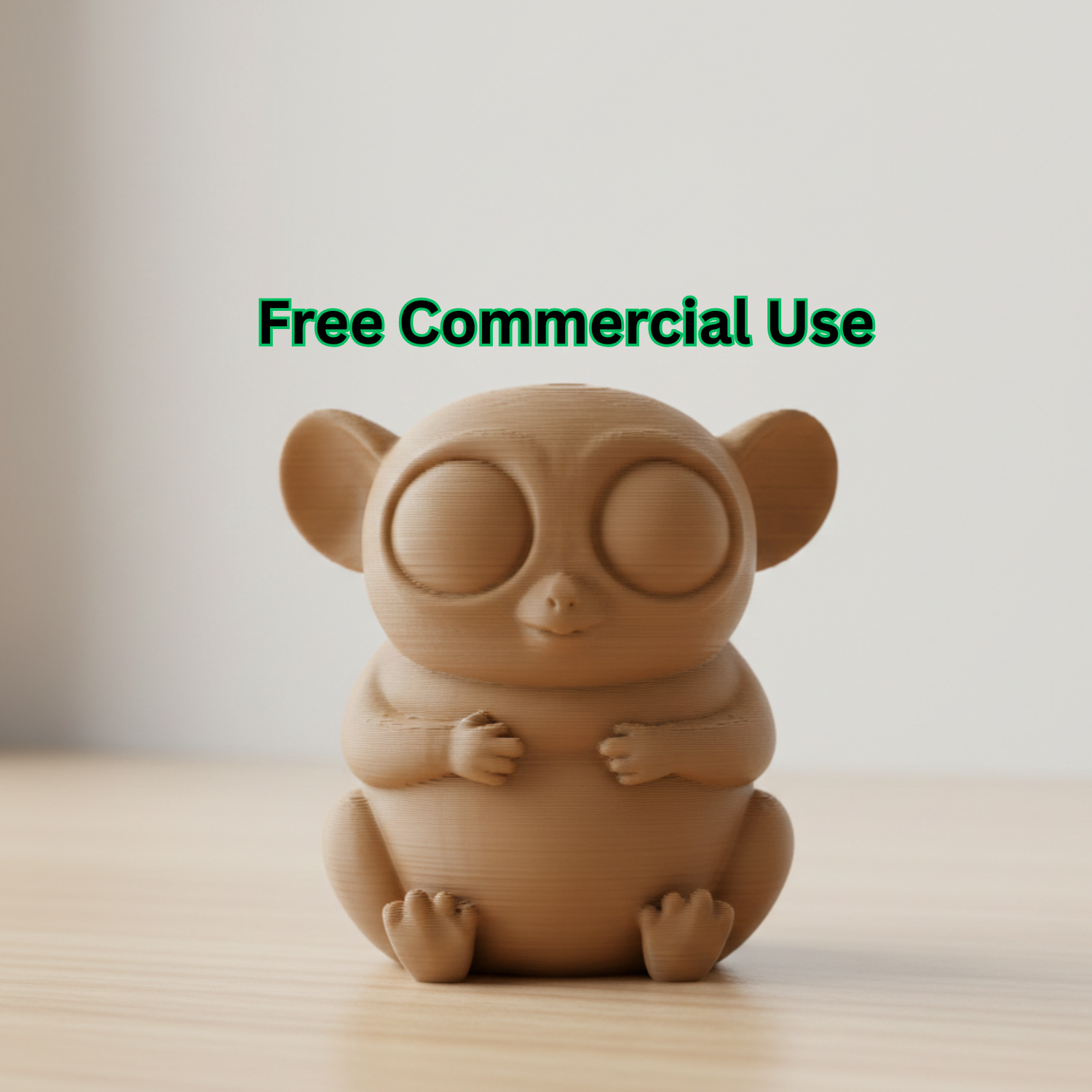Cute Tarsier Figure