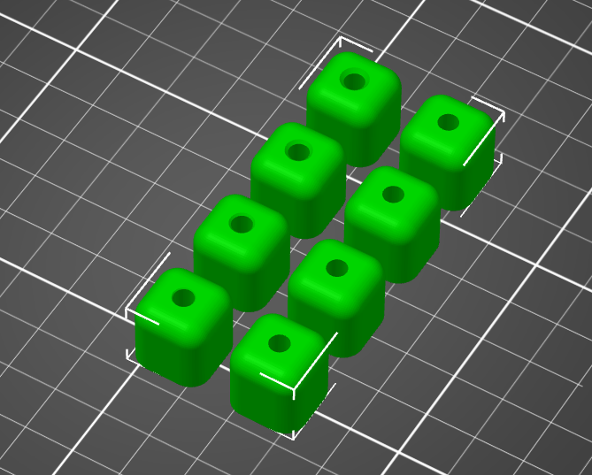 M3 Heated Insert Dimensions - Test Model #2