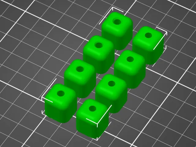 M3 Heated Insert Dimensions - Test Model #2