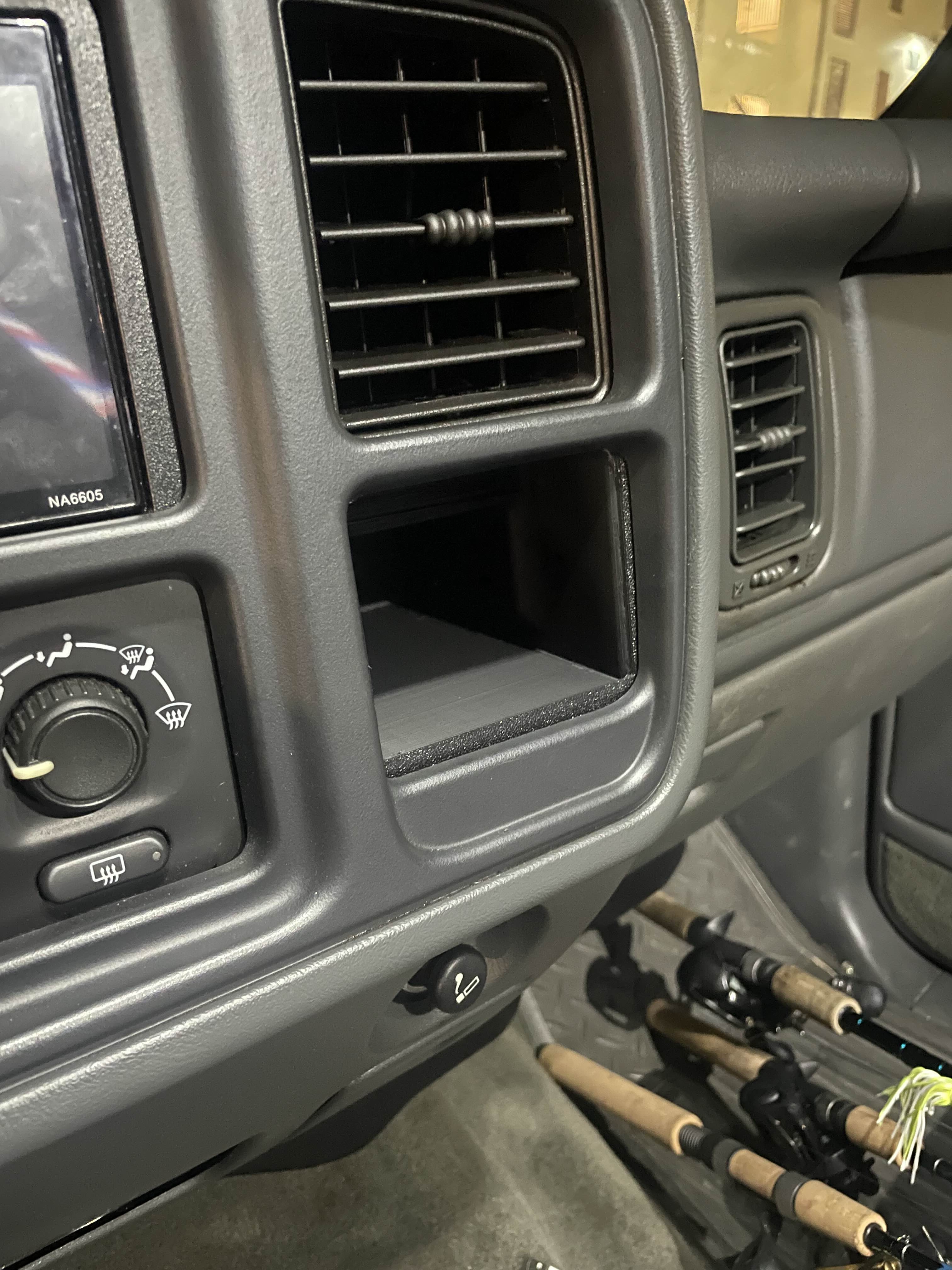 GMT800 dash cubby