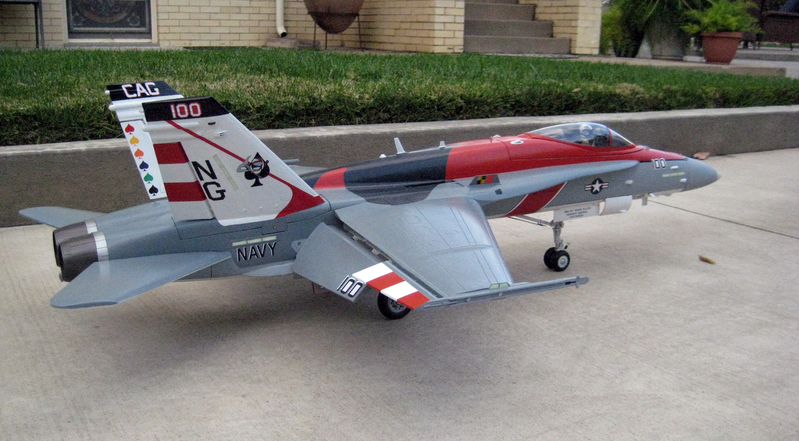 Freewing F-18C Hornet Missile Rails LH_RH