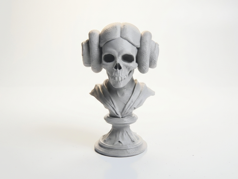 Princess Leia Skull Bust Star Wars Collectible 3D Printable