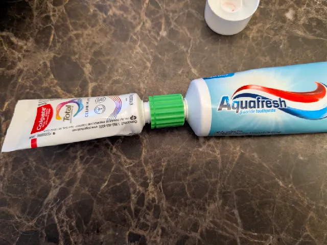 OpenSCAD Toothpaste Mater Transfer Tube