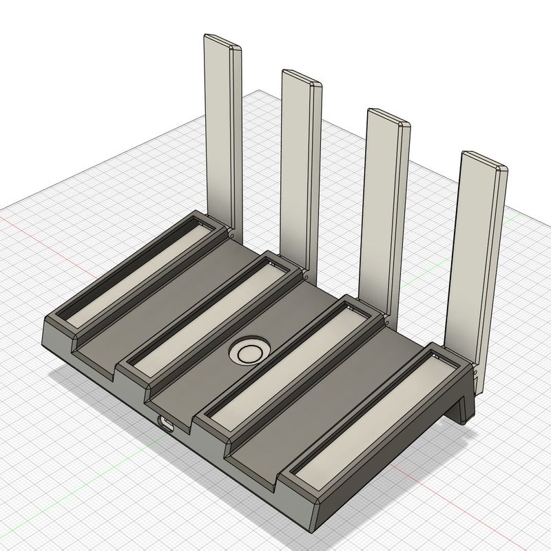 Wall mount for HUAWEI wi fi ax3 router by Александр Исаев | Download ...