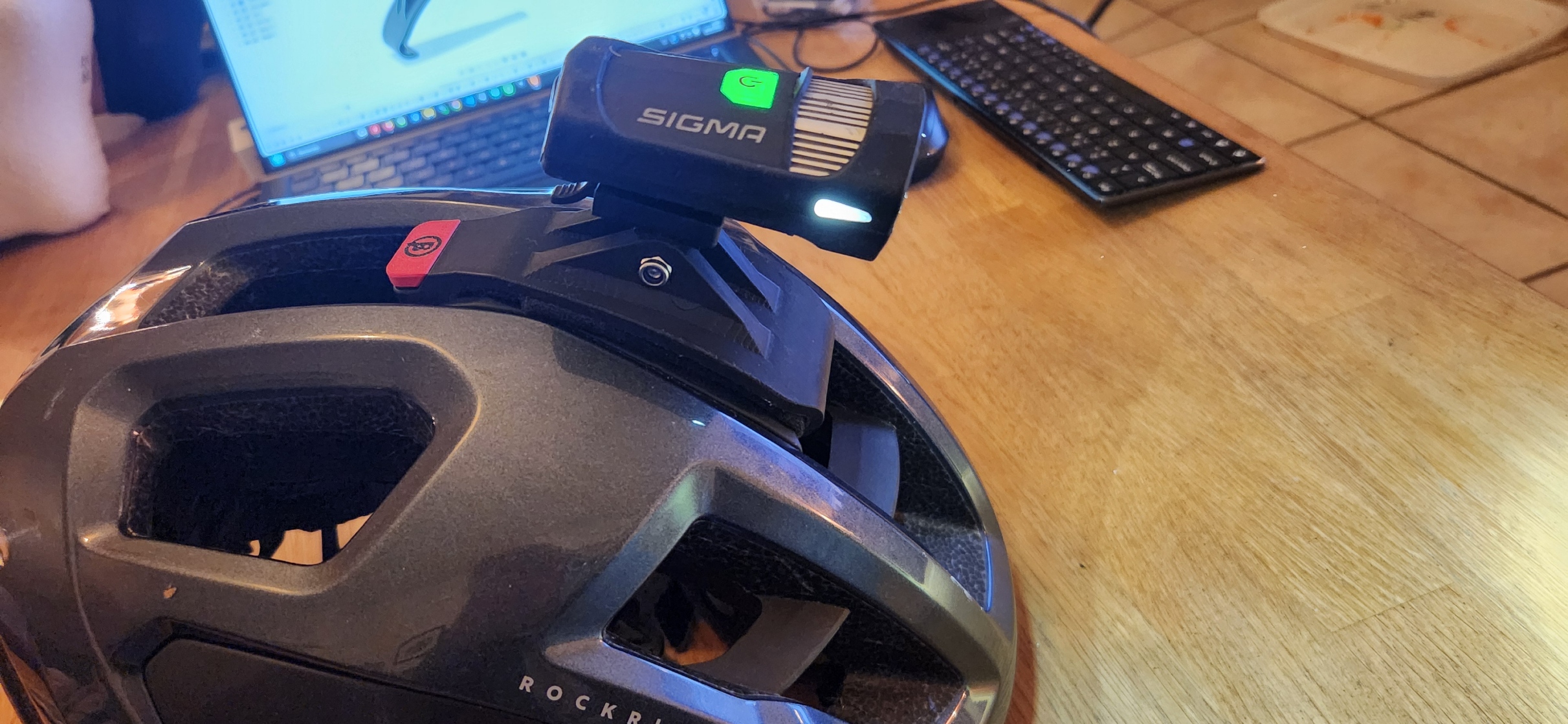 RockRider Race Helmet sturdy support