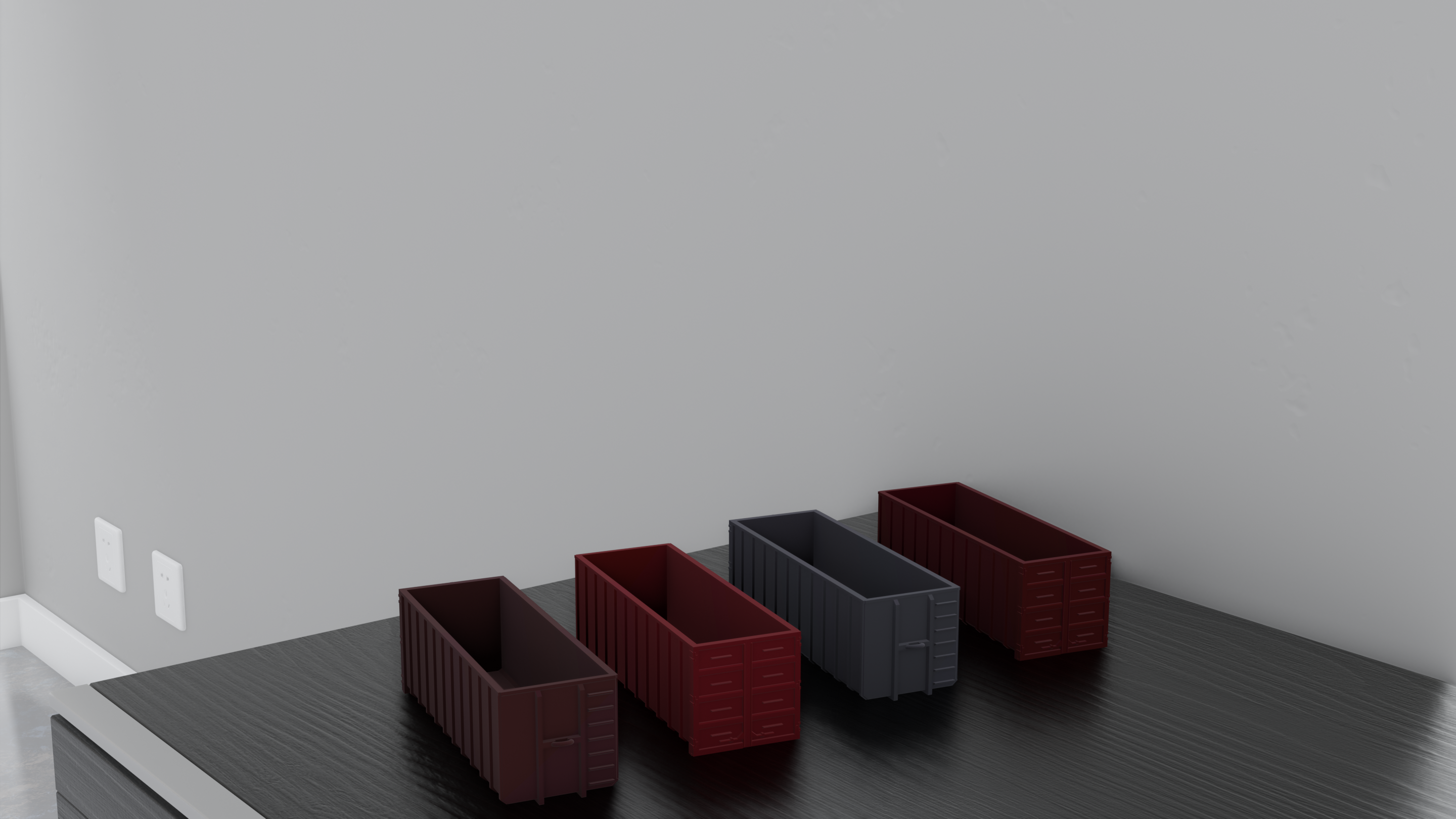 Rollcontainer H0