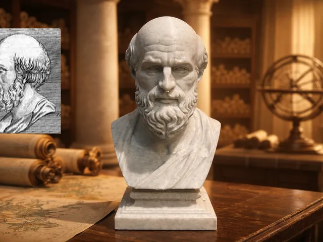 Eratosthenes of Cyrene - Ératosthène de Cyrène — Bust