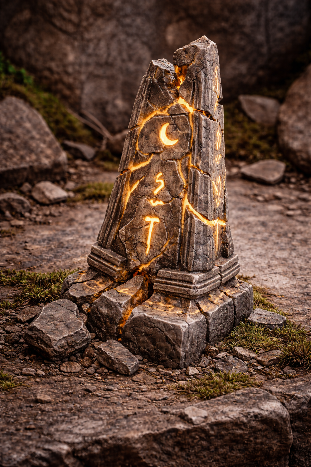 Fantasy Obelisk Relic