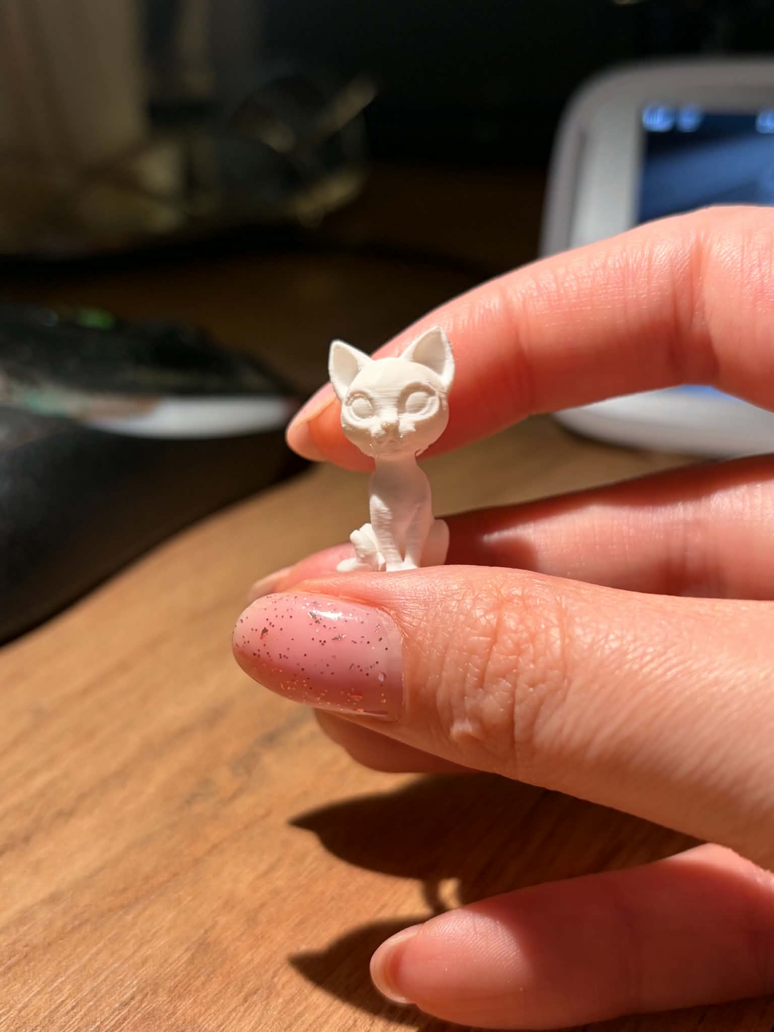 Miniatura 3 do modelo 3D Mini Siamese Cat – Cute Tiny Figure