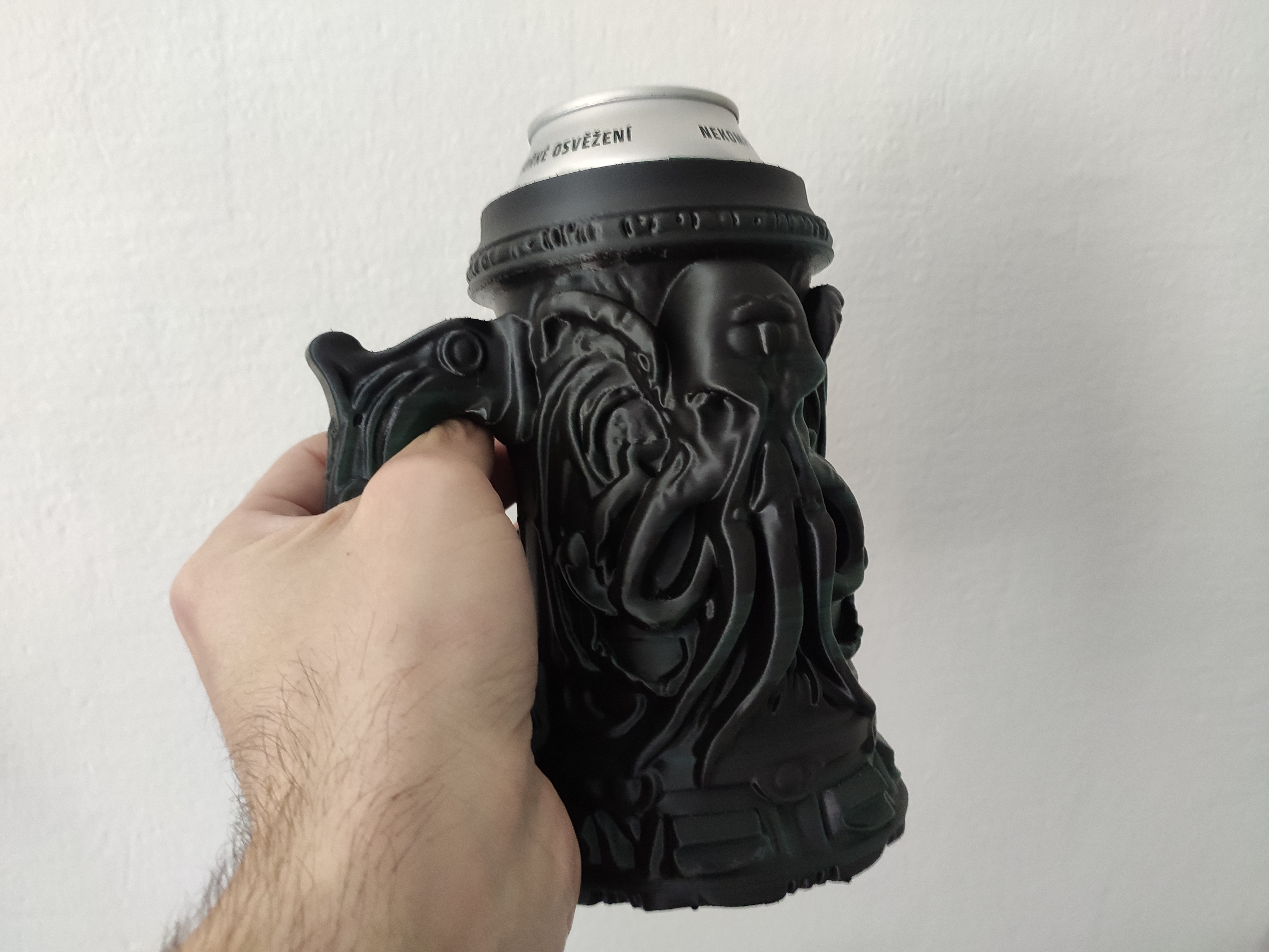 Cthulhu Can Holder (0.5L + 12oz Cans) - Beer mug