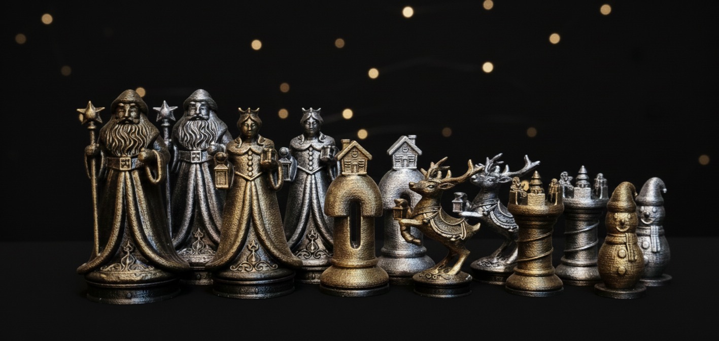 Christmas Edition Chess Set