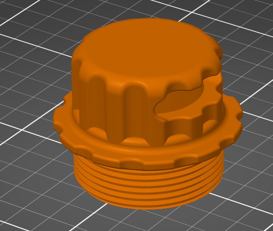Tapa Piscina Toma Barrendera 1 1/2" — miniatura 2