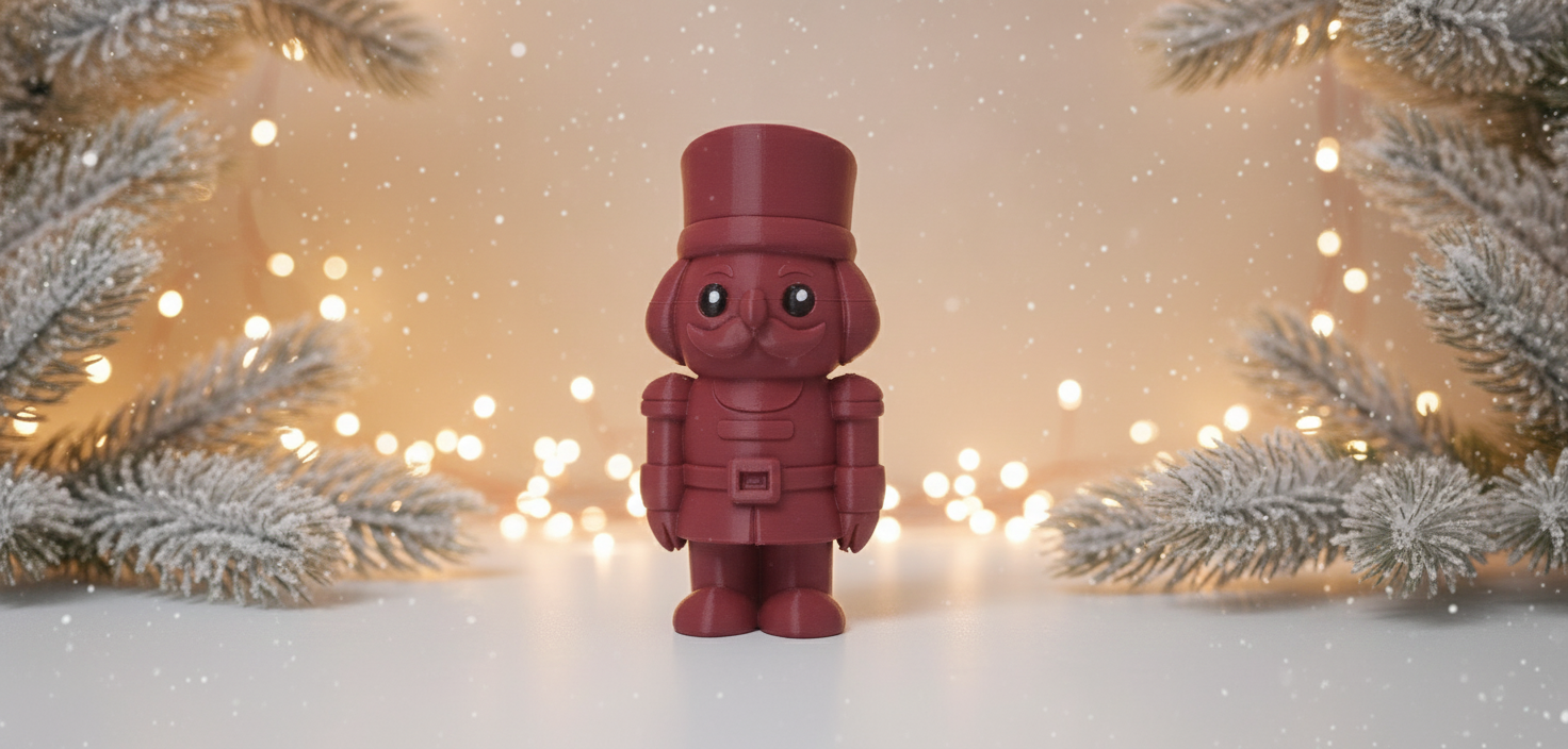 Nutcracker Dog Soldier Christmas Figurine