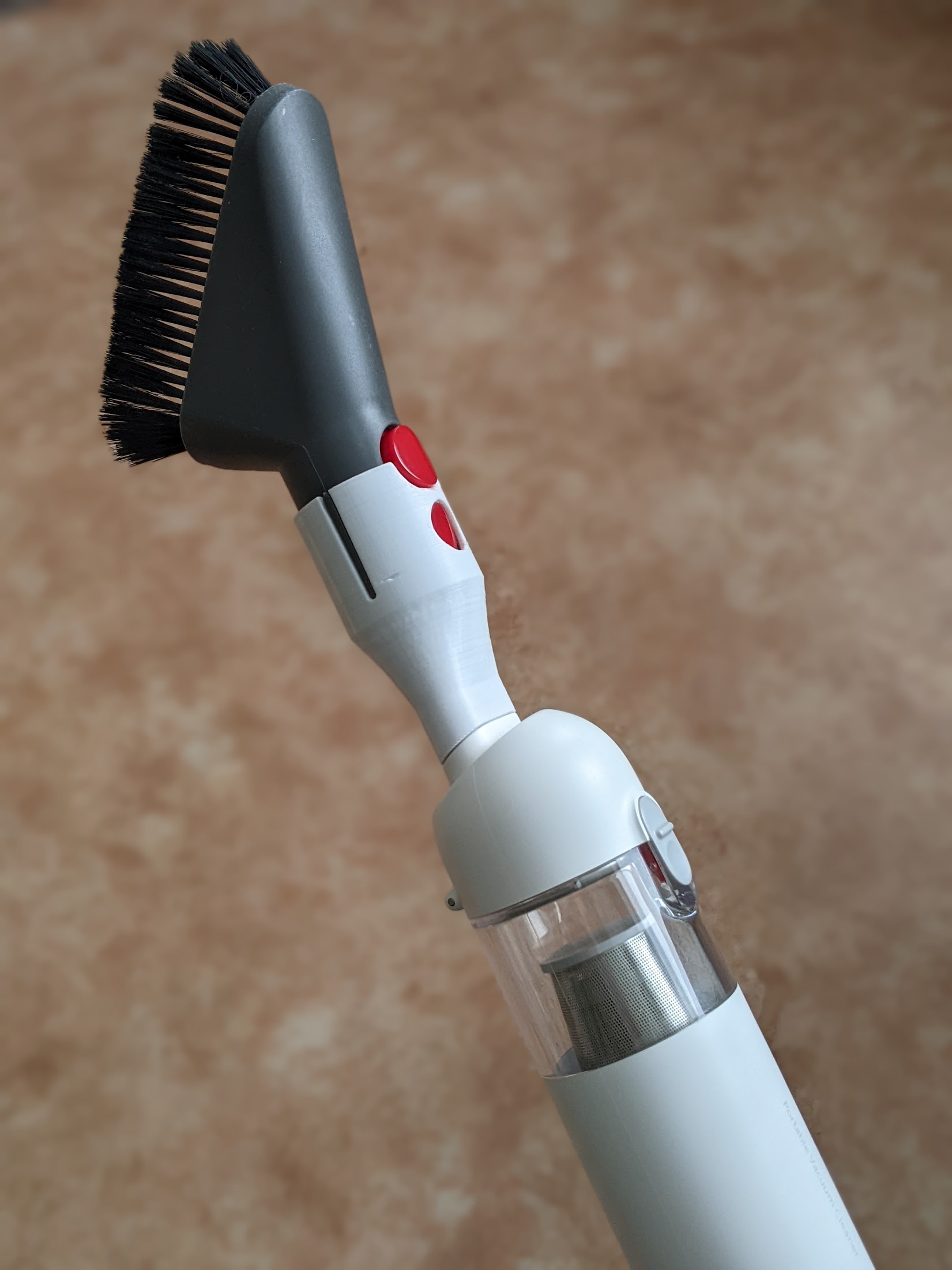 Xiaomi/Mija Portable Vacuum Cleaner to Dyson tools adapter