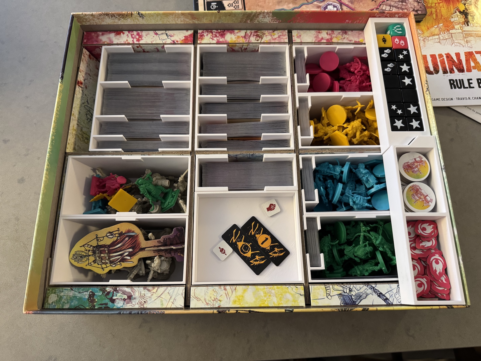 Ruination + Expansions Board Game Insert