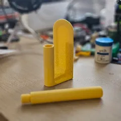 Simple wall or under mounted kitchen towel holder