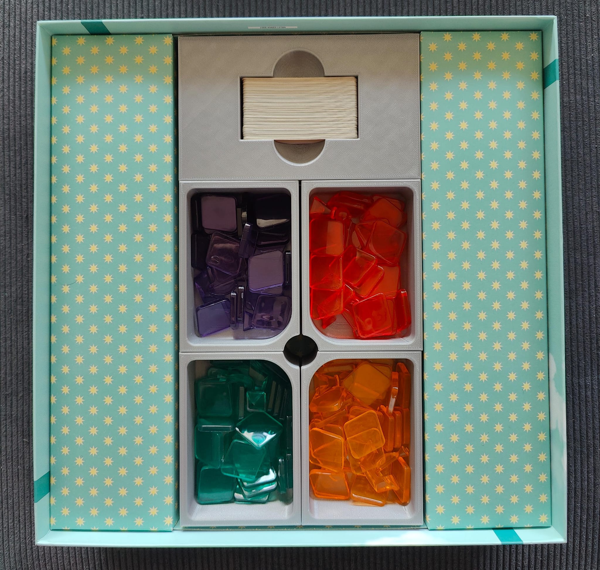Mille Fiori Board Game Organiser Inserts