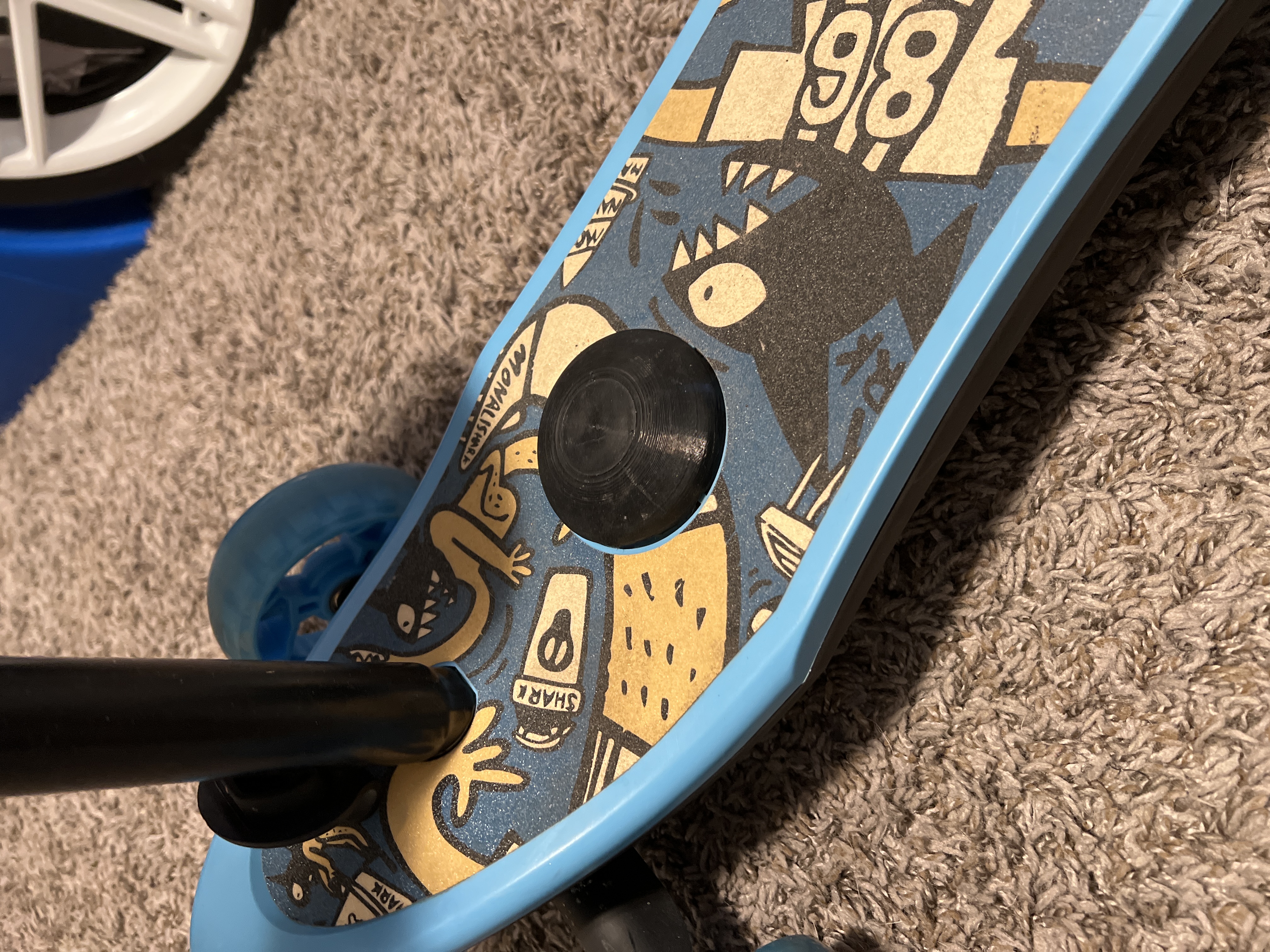 Replacement pedal for kids electric scooter