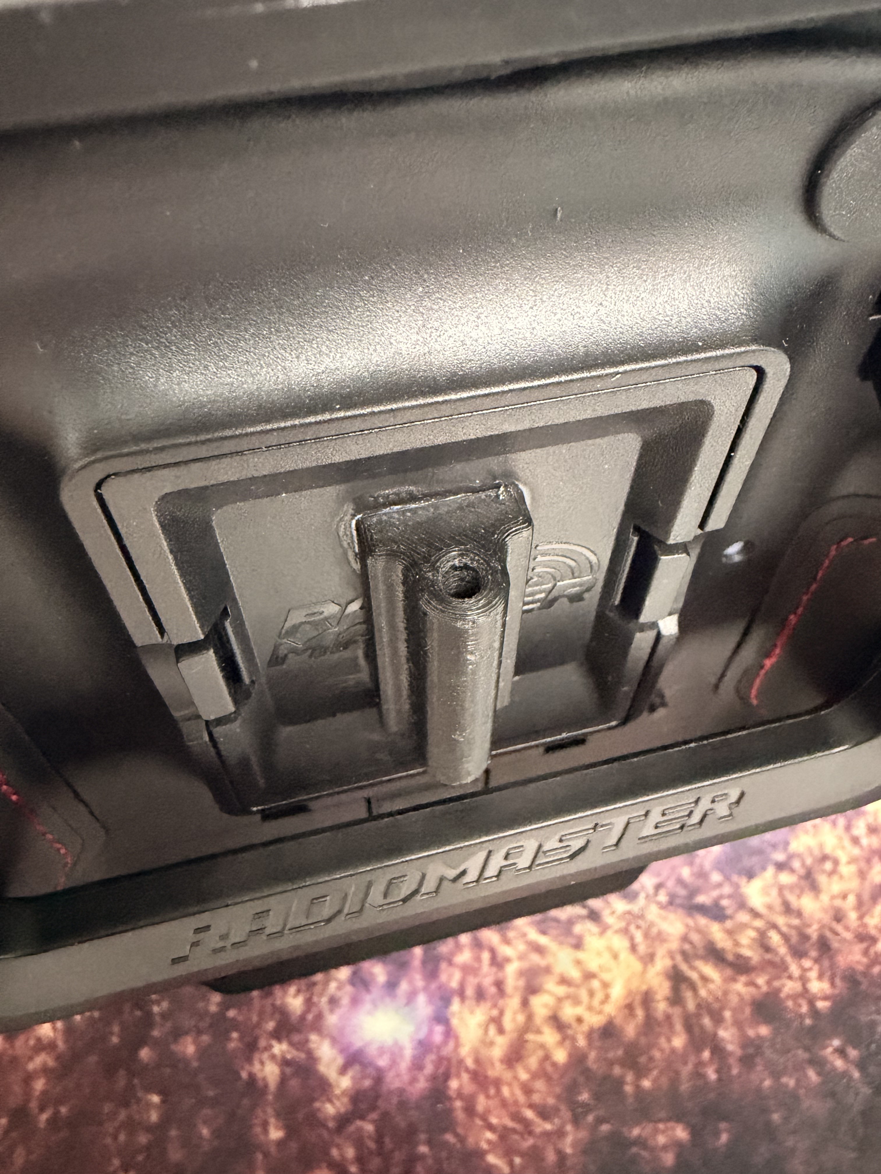 Windicator holder for radios with JR bay