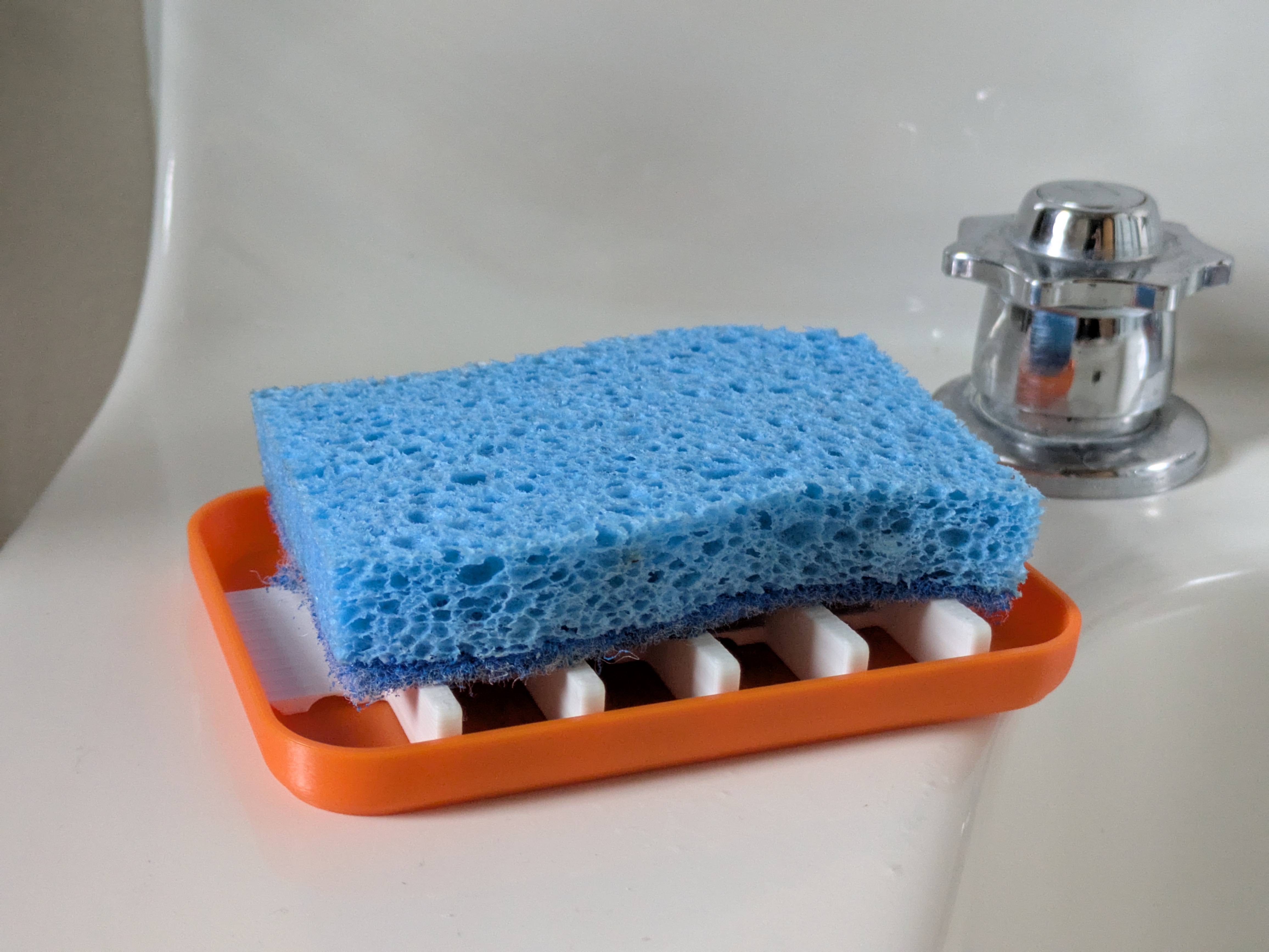 Miniatura 2 do modelo 3D Soap/Sponge Dish w/ Removable Insert