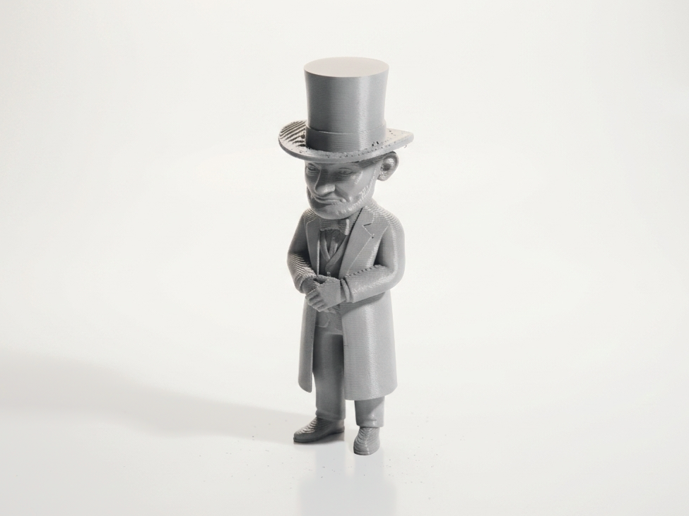 Abraham Lincoln Figurine Historical 3D Printable