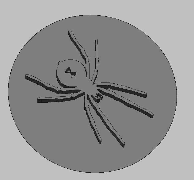 4Runner Method (Spider) Wheel Pop in Center Cap. 3D model