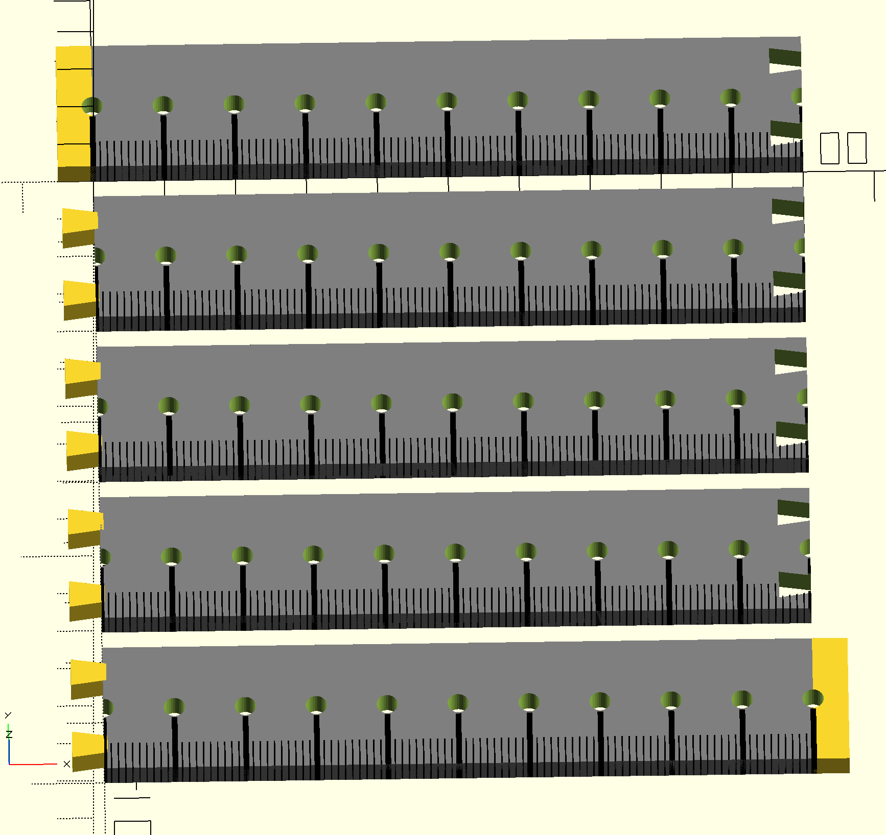 Modular Compass Ruler (OpenSCAD/Parametric)