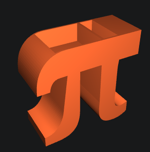 PI pencil holder
