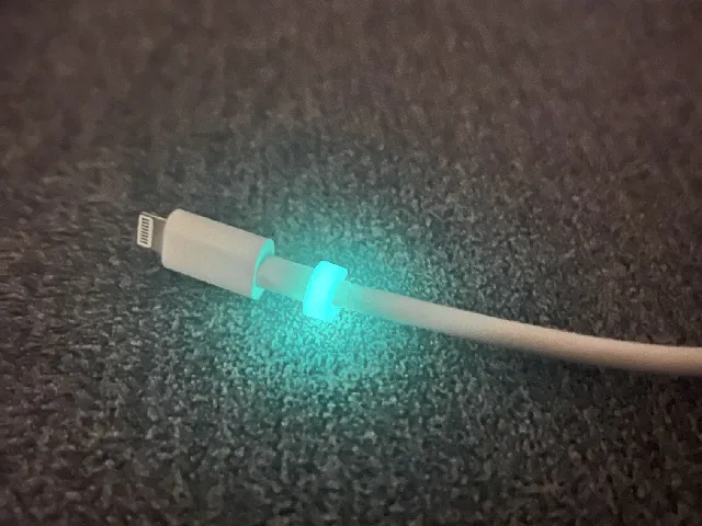 Ultraglow Phone Cable Clip