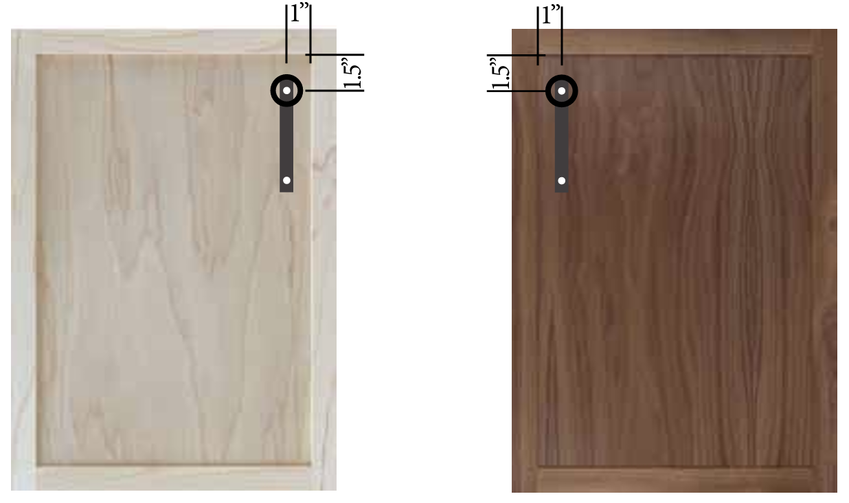 3/4" Shaker Cabinet Hardware Jig — miniatura 3