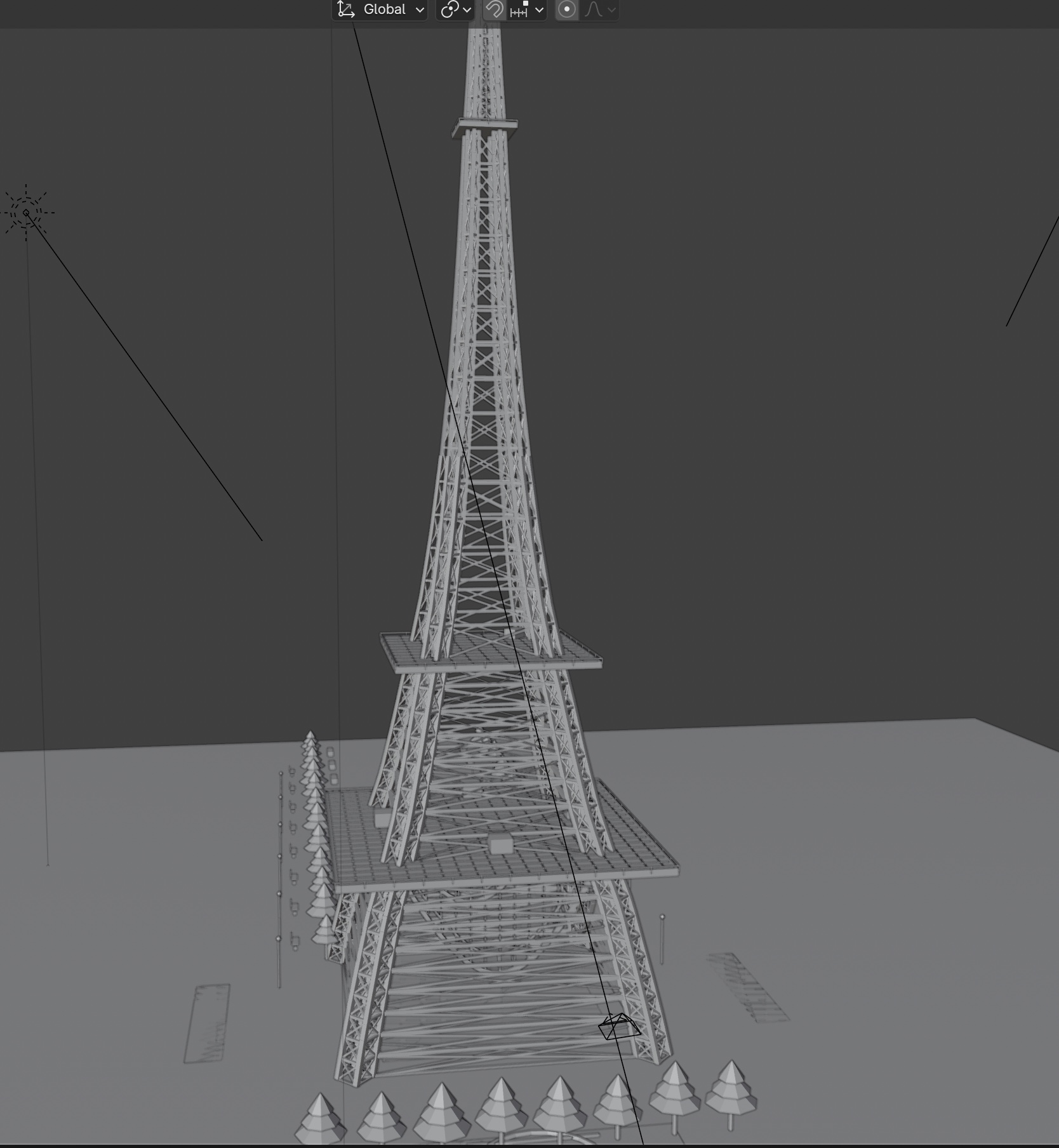 Eiffel Tower with surroundings — thumbnail 3
