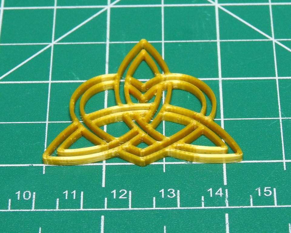 Miniatura 2 do modelo 3D Celtic Heart Button