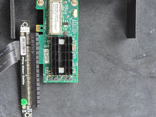 5.25 inch bay to pcie slot