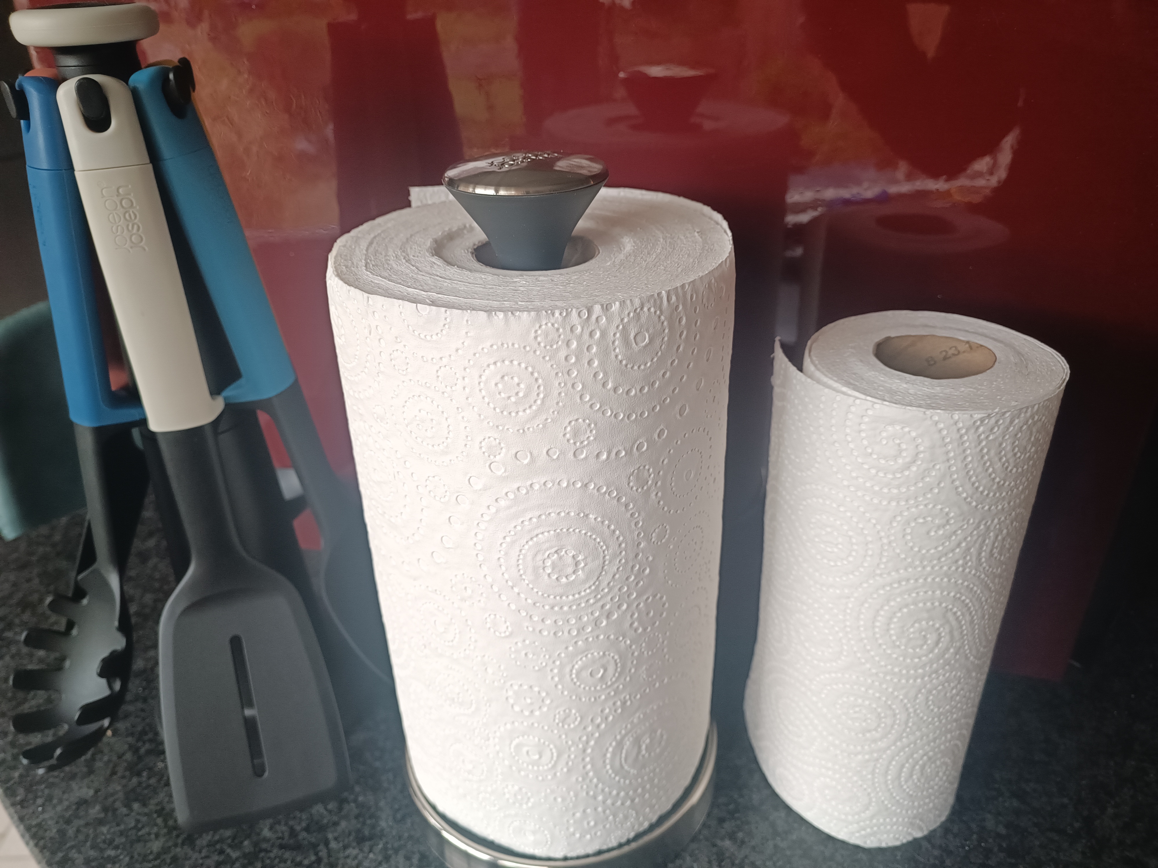25mm Extension for Joseph Joseph Kitchen Paper Towel Holder 3D model