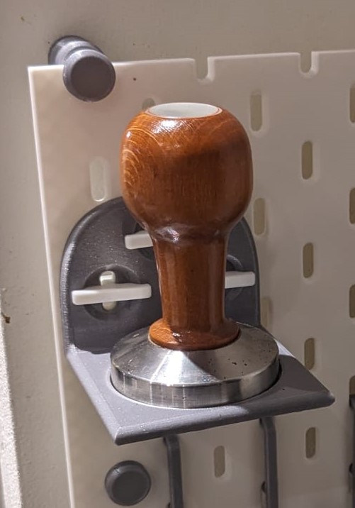 Skadis 58mm Tamper holder by stimien Download free STL model