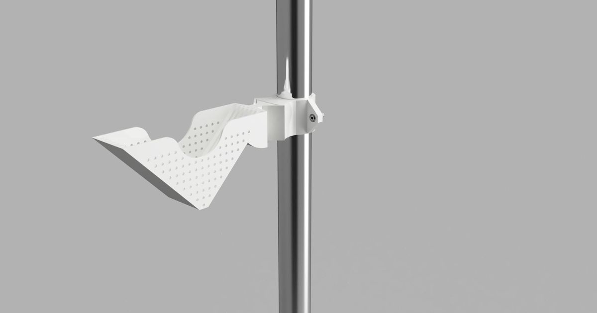 Shower Rod Accessories by mlabastide Download free STL model