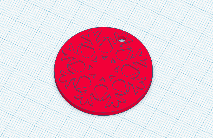 Snowflake - Keychain