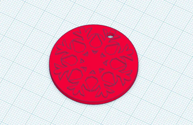 Snowflake - Keychain