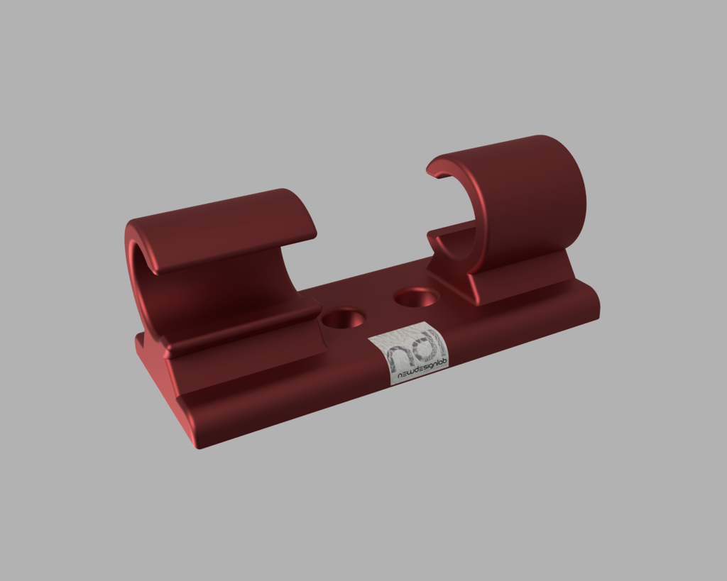 Miniatura 2 do modelo 3D Simple Cable Clip