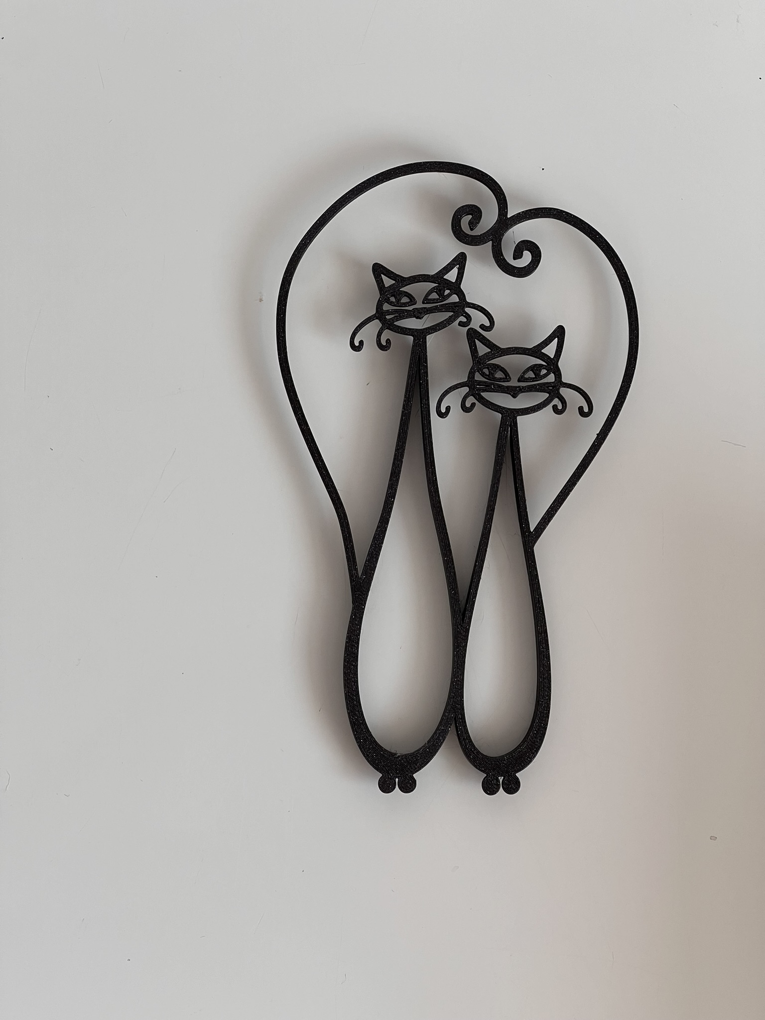 Miniatura 2 do modelo 3D Two Cats