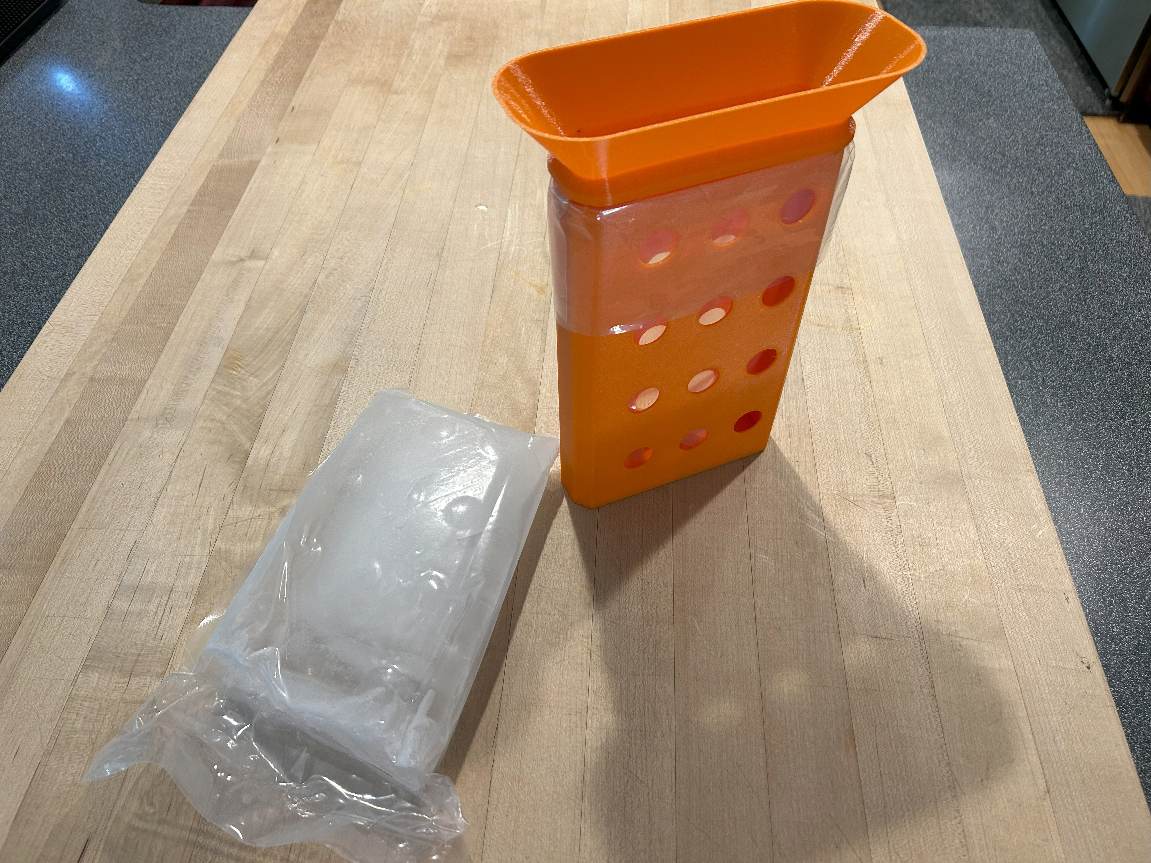 Freezer Food Brick Form
