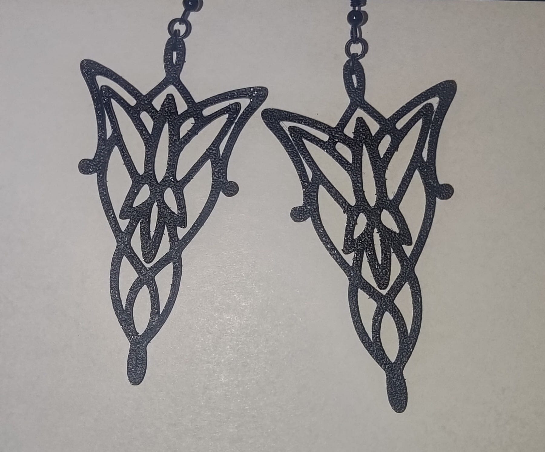 Evenstar from lotr earings by pr1m3 design download free stl model