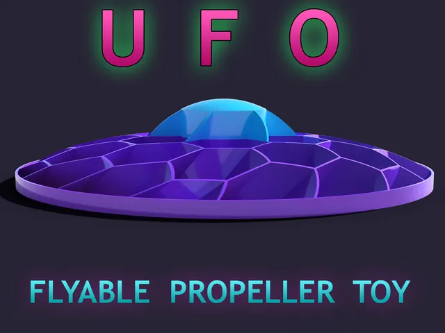 UFO (flying saucer propeller toy)