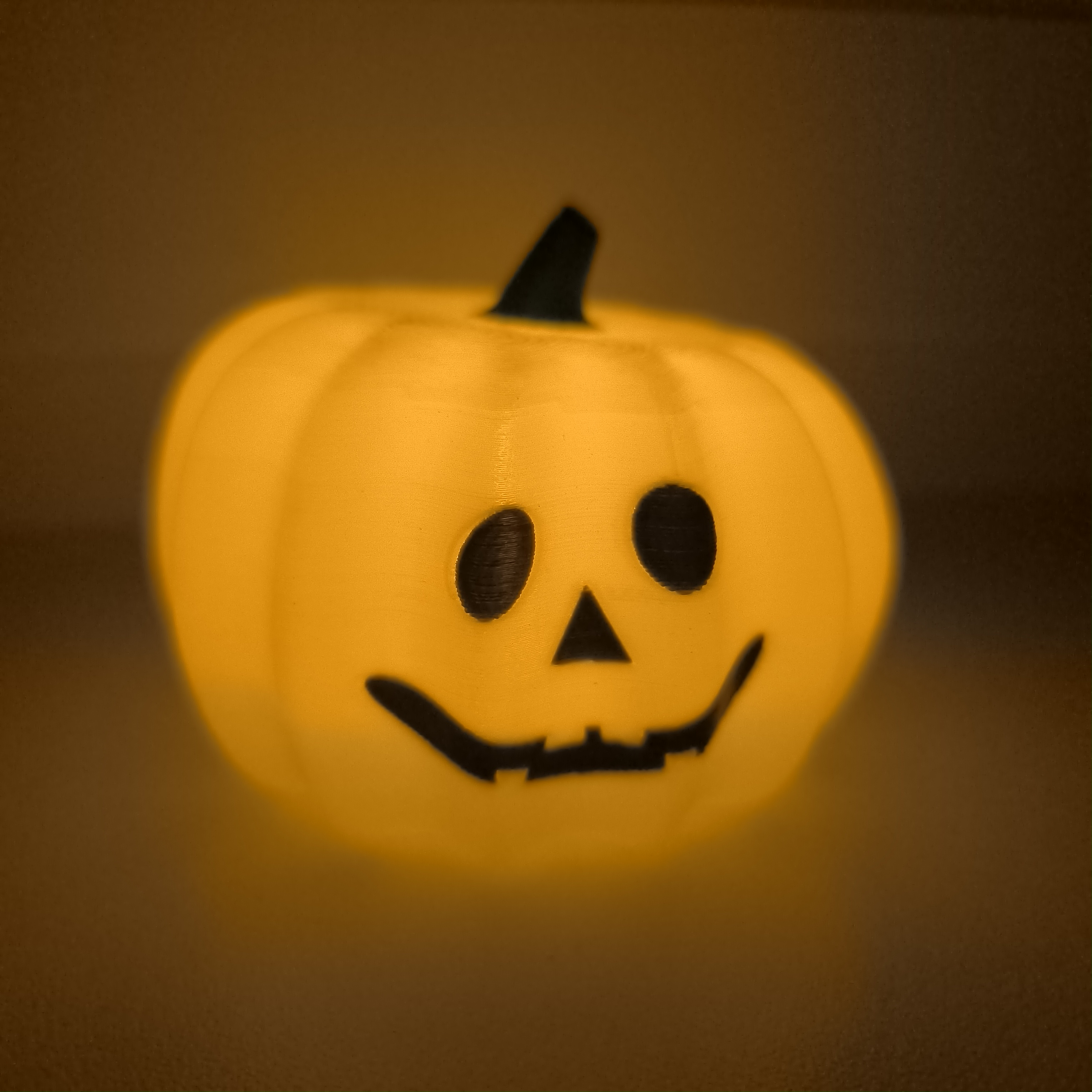 Halloween pumpkin tealight