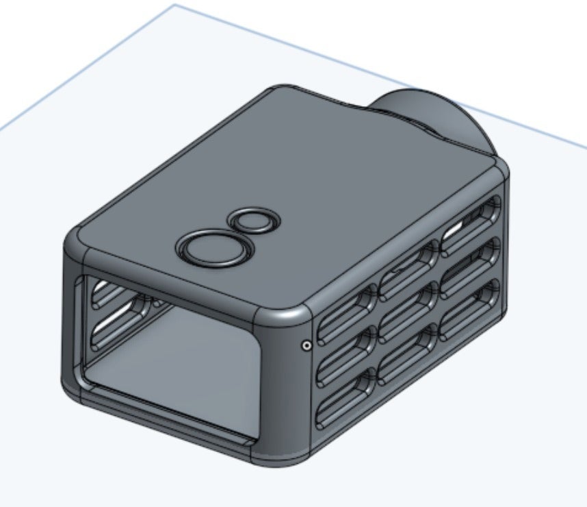 Miniatura 2 do modelo 3D RunCam 2 case