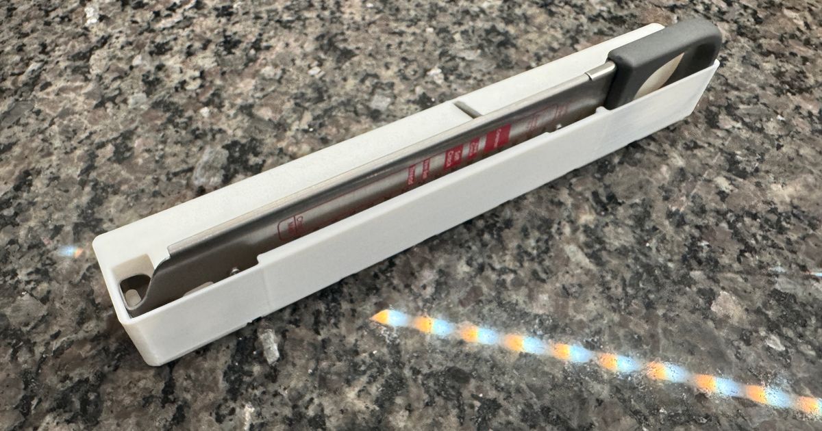 Gridfinity Bin for Oxo Candy and Deep Fry Thermometer by BombadBrad