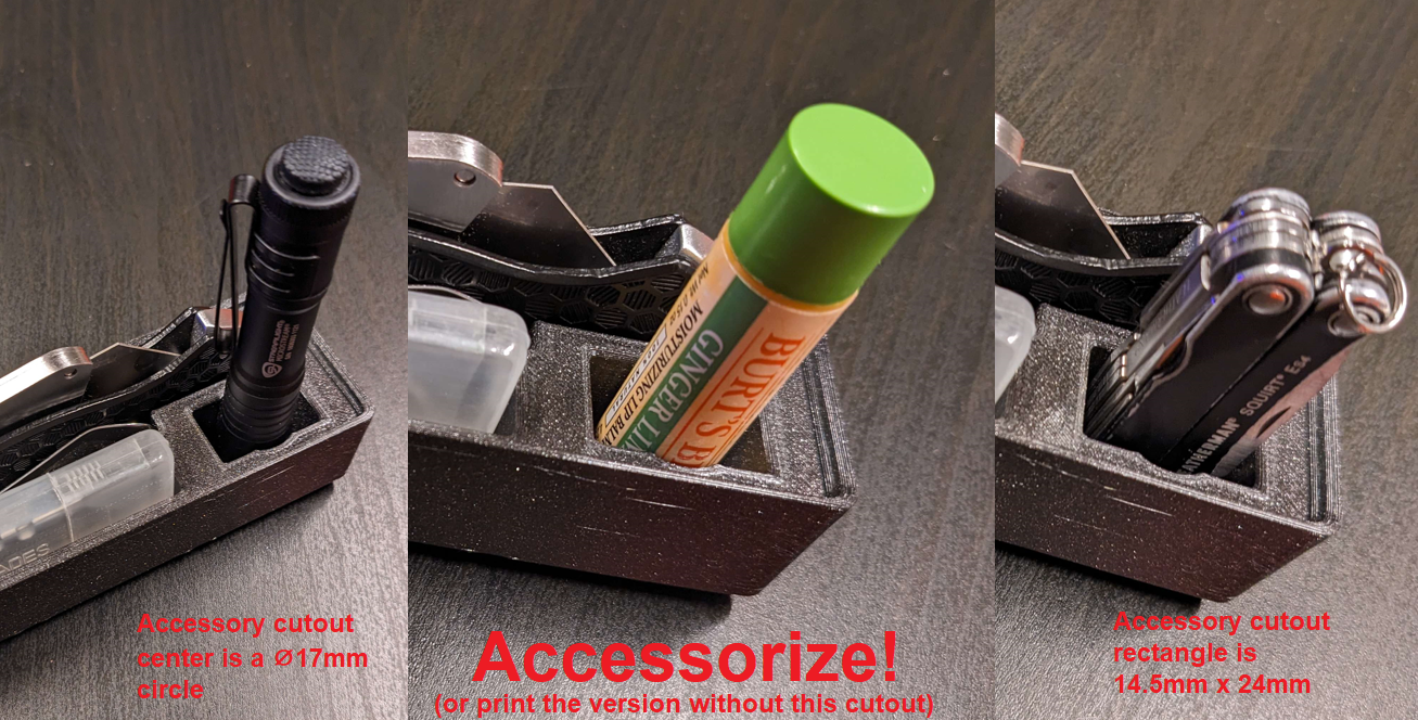 Gridfinity JerryRigEverything Razor Utility Knife, Blades, and