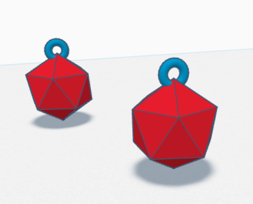 Miniatura 2 do modelo 3D simple earrings
